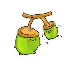 Acorn's family sticker #10360490