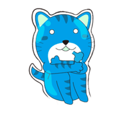 cat and familys sticker #10360550