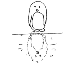 mia penguin 2 sticker #10360884