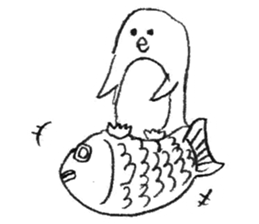 mia penguin 2 sticker #10360886