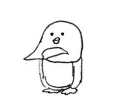 mia penguin 2 sticker #10360887