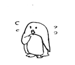 mia penguin 2 sticker #10360888