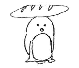 mia penguin 2 sticker #10360892