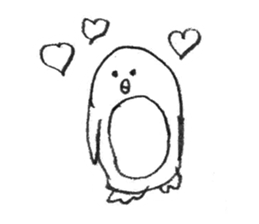 mia penguin 2 sticker #10360900