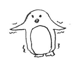 mia penguin 2 sticker #10360903