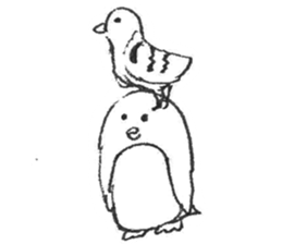 mia penguin 2 sticker #10360909