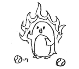 mia penguin 2 sticker #10360914