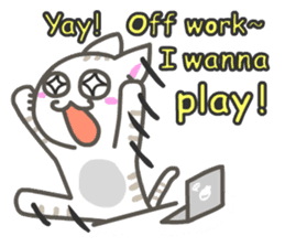 GauGuai Cat 2 sticker #10361233