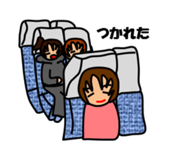 Girls who like Track and Field Sports sticker #10361357