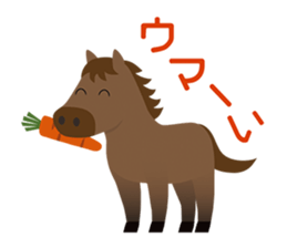 Animal stickers playing on words sticker #10361435