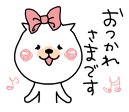 daily life conversation. Cat & Bear sticker #10361733