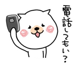 daily life conversation. Cat & Bear sticker #10361749