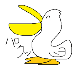 Infant writing word message28 sticker #10361773