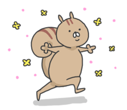 Daily life of almond sticker #10361805