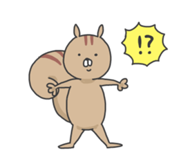 Daily life of almond sticker #10361808