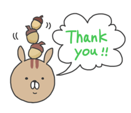 Daily life of almond sticker #10361810