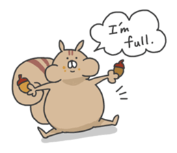 Daily life of almond sticker #10361815