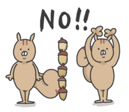 Daily life of almond sticker #10361818