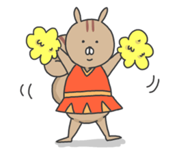 Daily life of almond sticker #10361821