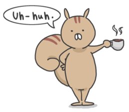 Daily life of almond sticker #10361829