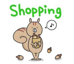 Daily life of almond sticker #10361832