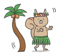 Daily life of almond sticker #10361838