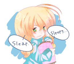 Chroha-chan of Clovers.(English Ver) sticker #10362002