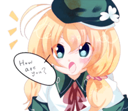 Chroha-chan of Clovers.(English Ver) sticker #10362003