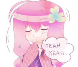 Chroha-chan of Clovers.(English Ver) sticker #10362005