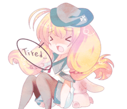 Chroha-chan of Clovers.(English Ver) sticker #10362007