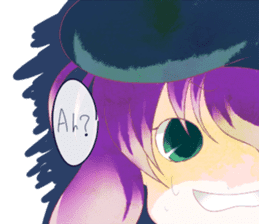 Chroha-chan of Clovers.(English Ver) sticker #10362012