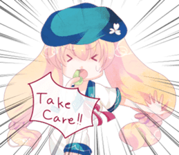 Chroha-chan of Clovers.(English Ver) sticker #10362015