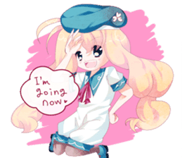 Chroha-chan of Clovers.(English Ver) sticker #10362016