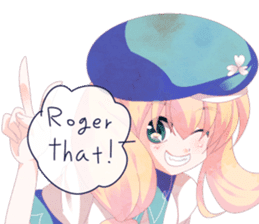 Chroha-chan of Clovers.(English Ver) sticker #10362020