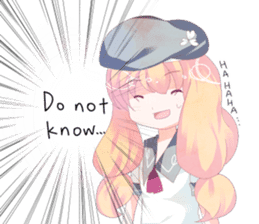 Chroha-chan of Clovers.(English Ver) sticker #10362024