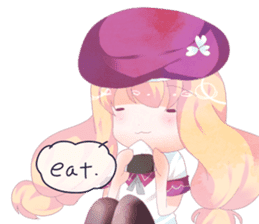 Chroha-chan of Clovers.(English Ver) sticker #10362028