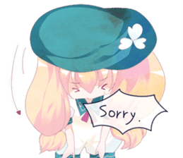 Chroha-chan of Clovers.(English Ver) sticker #10362029