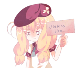 Chroha-chan of Clovers.(English Ver) sticker #10362034