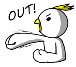 Phil Bird 3 - Phil & Charlie(en) sticker #10362183