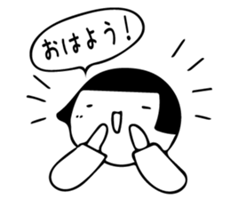 marugao(round face) sticker #10362205