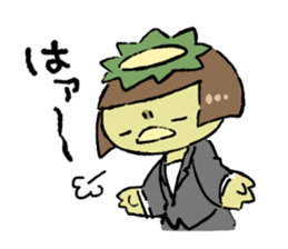 Makiko of office worker sticker #10362640
