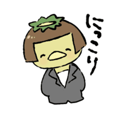 Makiko of office worker sticker #10362651