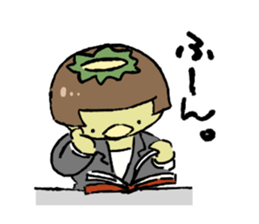 Makiko of office worker sticker #10362652