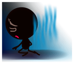 chocolate men sticker #10362983