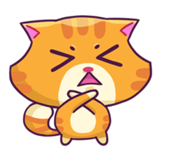 Ringer Ginger Kitty Cat sticker #10363082