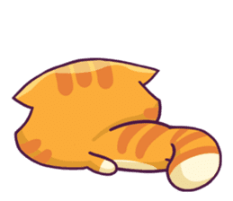 Ringer Ginger Kitty Cat sticker #10363098