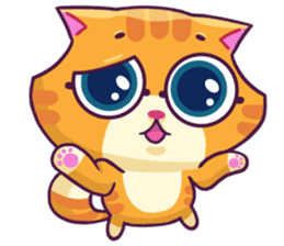 Ringer Ginger Kitty Cat sticker #10363102