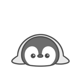 Lovely penguin.. sticker #10363138