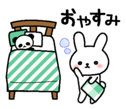 Frequently used message Rabbit 4 sticker #10363208