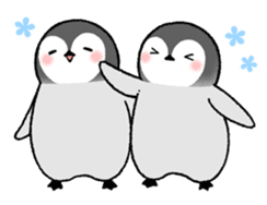 Emperor penguin brothers 2 (English) sticker #10363685